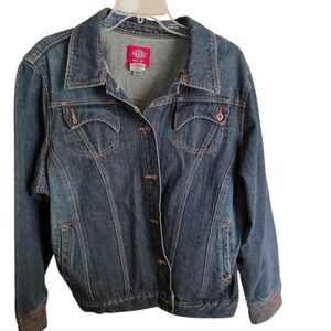 2X Dickies Dark Blue Classic Jean/Denim Jacket- Unisex